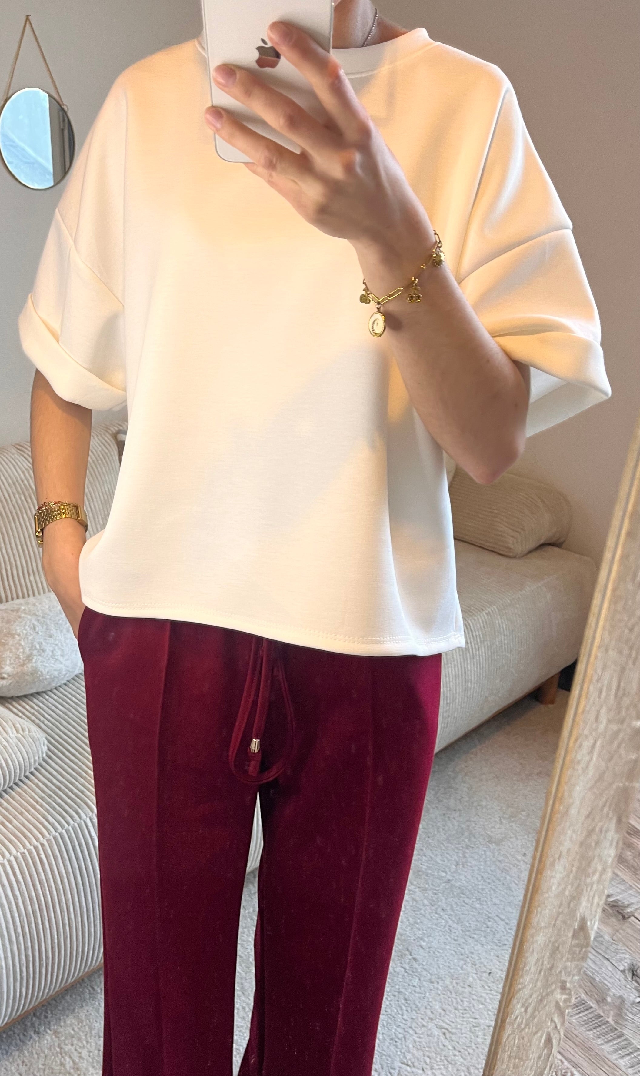 T-shirt (Ally) Blanc